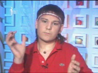 Стоп-кадр из передачи на телеканале «TDK».